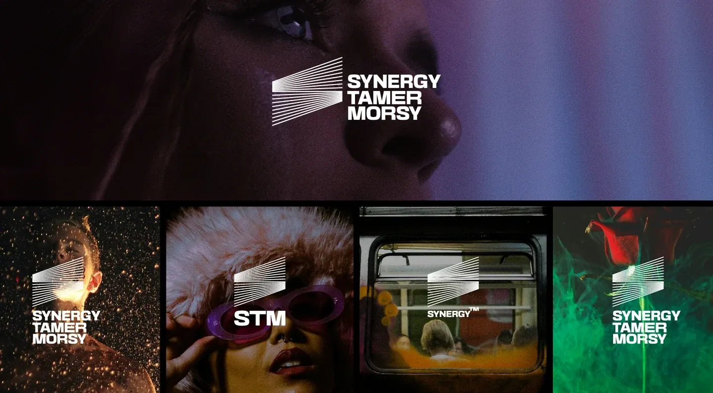 SYNERGY identity and entertainment collage