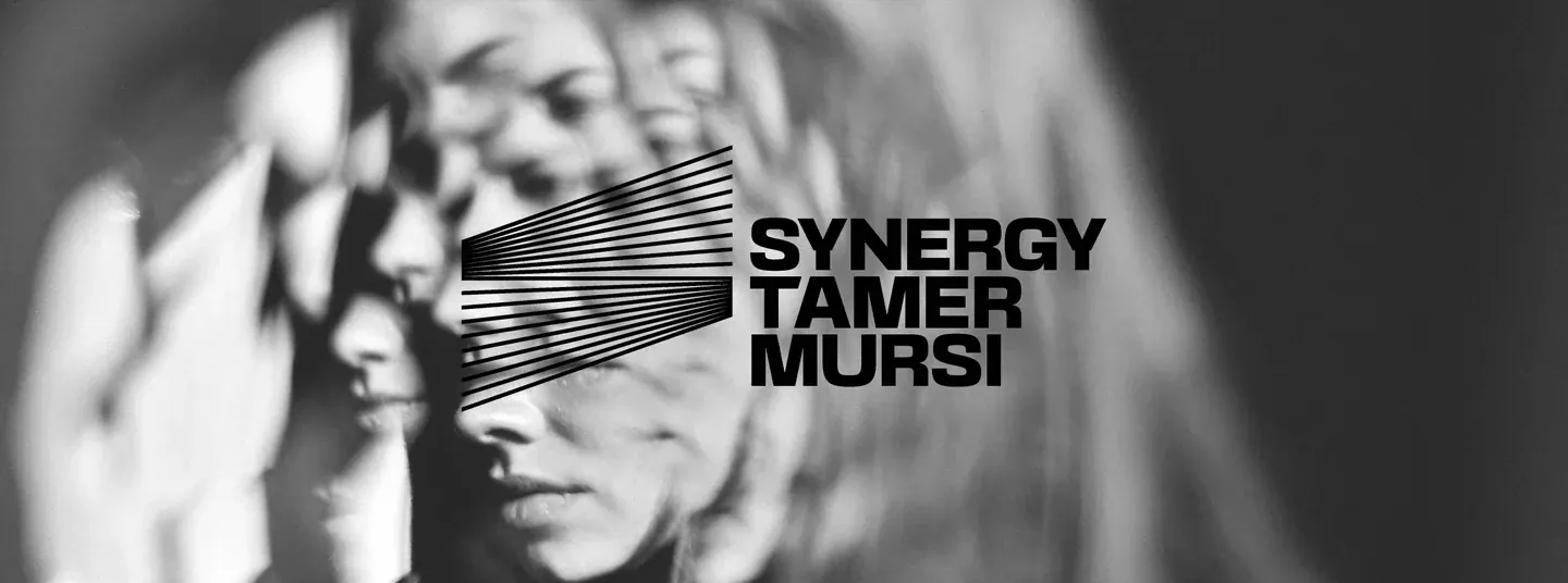 SYNERGY portrait composition in black and white